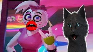 СУПЕР КОТ И ХОРРОР ИГРА #2 БЕГСТВО ОТ ЧИКИ 🐱 Five Nights at Freddy's Security Breach #431