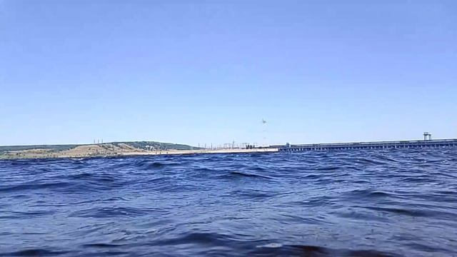 Купание на реке Волга/Волны/Простая жизнь в провинции/Россия 🇷🇺