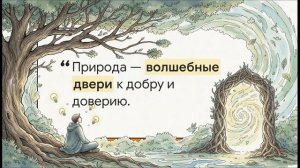 ОРКСЭ 4 класс Природа — волшебные двери к добру и доверию