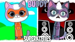МОЙ СПРУНКИ OC: БАДДИ ИЗ SUPER KITTIES В НОВОМ ОБРАЗЕ! 🐾💙 | SPRUNKI