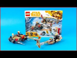 LEGO STAR WARS 75215 Байки «Облачных всадников» — Распаковка
