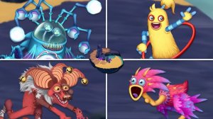 Остров Странников - Все Монстры, Звуки и Анимации Волна 9 (My Singing Monsters, Мои Поющие Монстры)