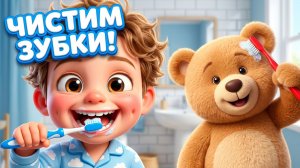 ЧИСТИМ ЗУБКИ и умываемся! 🪥 Песенки для детей | Развивающие мультики для малышей