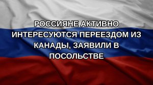 Россияне активно интересуются переездом из Канады, заявили в посольстве