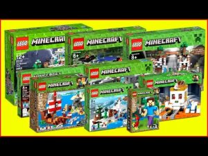 КОЛЛЕКЦИЯ LEGO MINECRAFT: Обзор всех наборов для коллекционеров — Распаковка