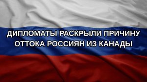 Дипломаты раскрыли причину оттока россиян из Канады