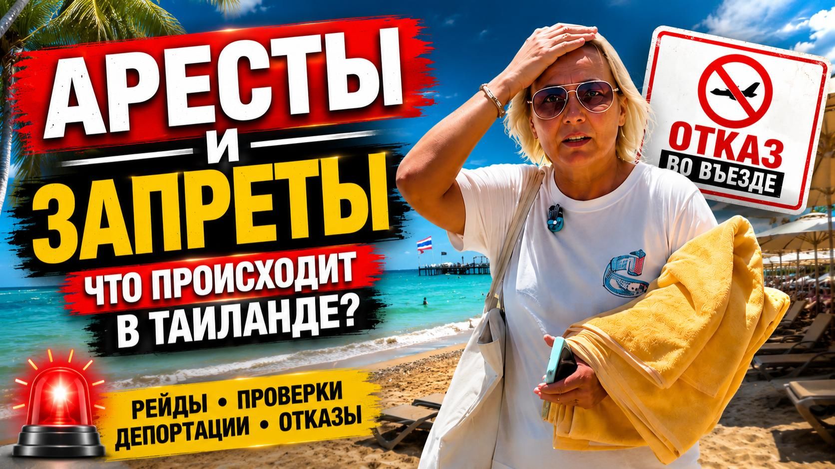 ТАИЛАНД ЗАКРУЧИВАЕТ ГАЙКИ❗️Кого НЕ ПУСТЯТ? МАССОВЫЕ АРЕСТЫ, ПРОВЕРКА НЕДВИЖИМОСТИ , ВИЗЫ АННУЛИРУЮТ?