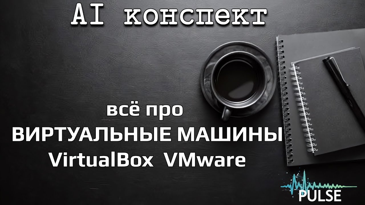 Всё про ВИРТУАЛЬНЫЕ МАШИНЫ. VirtualBox и VMware | AI-конспект