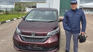 Honda Freed 2023 привезли из Японии в Москву нашему покупателю из Мурманска