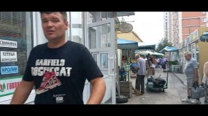Ростов-на-Дону.рынок привоз.остановка Кустанайская улица Зорге.