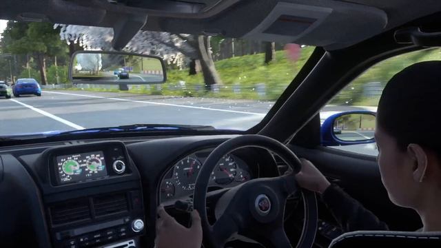 DRIVECLUB - Nissan Skyline GT-R R34 V-Spec II - Повтор Япония.mp4