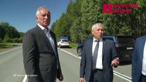 Губернатор Владимир Мазур совершил рабочую поездку в Чаинский район