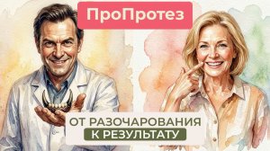 Съемные зубные протезы: Опыт протезирования: от разочарования к результату!