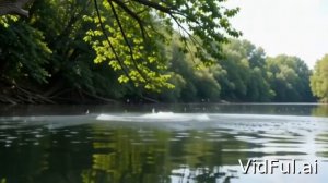 Прыжок с сука в воду