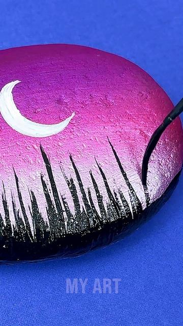 Клубничный закат на камне!