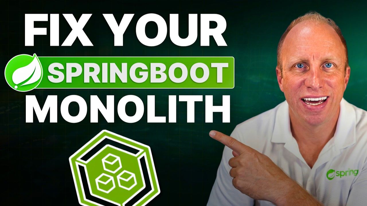 Introduction To Spring Modulith - Modular Monoliths In Spring Boot