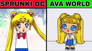 МОЙ СПРУНКИ OC: СЕЙЛОР МУН В AVATAR WORLD! 🌙✨💖