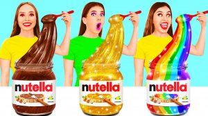 Богатые против разоренных против Giga Rich Food Challenge #Сумасшедший вызов от BaRaDa Challeng