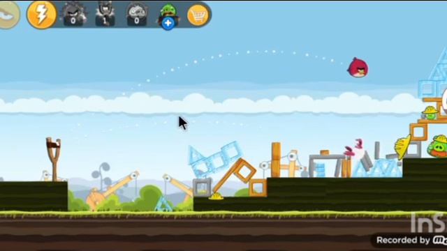 Прохождение большая перестройка в игре Angry Birds Classic часть 2