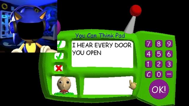 Sonic Horror Game в Baldi’s Basics_720p
