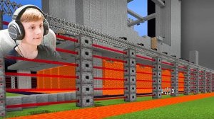Майнкрафт и Даник - ШТУРМ  НЕПРИСТУПНОГО ЗАМКА - Даник против папы в Minecraft!