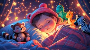 Сладкий сон с добрыми зверятами 🧸 Колыбельная для быстрого засыпания за 5 минут