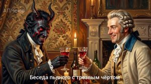 Аудиокнига «Беседа пьяного с трезвым чёртом». А.П.Чехов. Читает Олег Федин