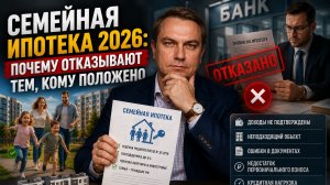 Семейная ипотека с 1 июля 2026: кому дадут 6%, а кому откажут