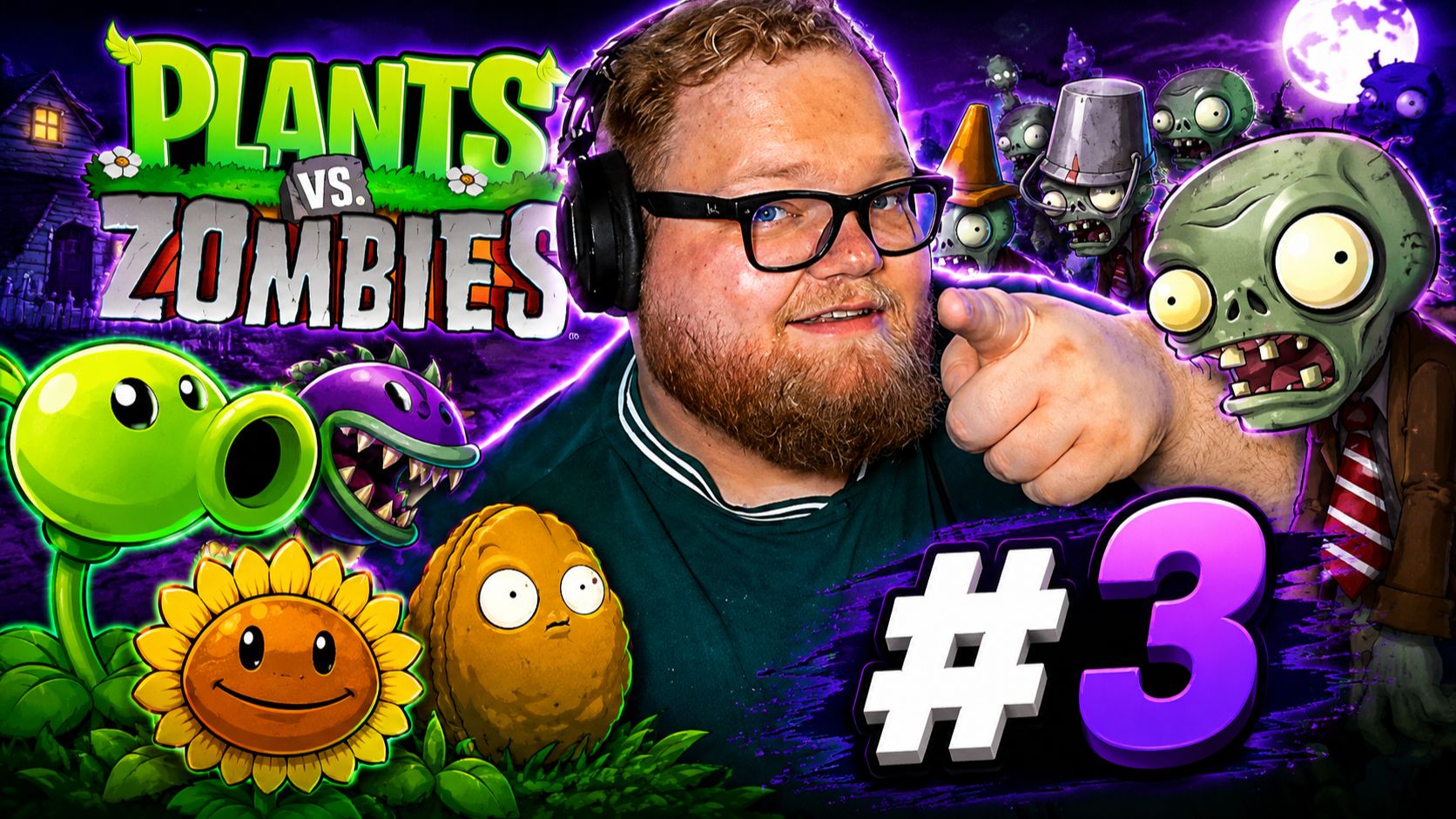 Т2х2 ИГРАЕТ в PLANTS vs ZOMBIES BRUTAL MODE #3