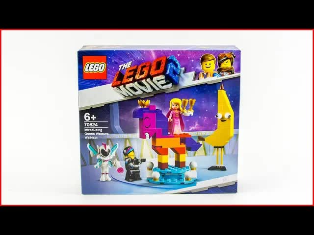LEGO MOVIE 2: Распаковка набора 70824 «Знакомство с королевой Многолика Прекрасная»