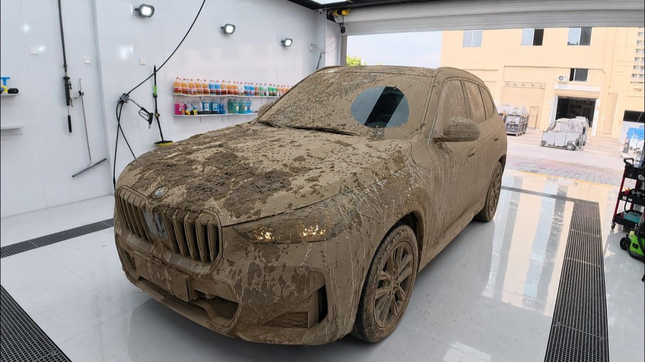 Заехал на мойку — и мы не узнали цвет BMW X5! 😱 | ASMR