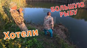Поехали за большой рыбой.Ожидание и реальность