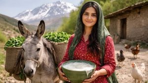 Деревенская жизнь в горах центрального Ирана. Удивительная кулинария и катание на осле