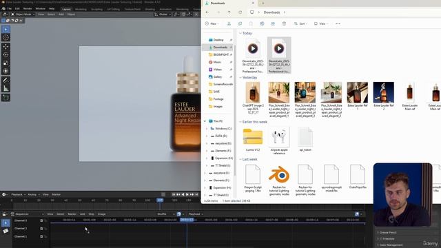 Ultimate Blender Course From Beginner To Pro Get Paid 53. Adding Music To Blender's Timeline