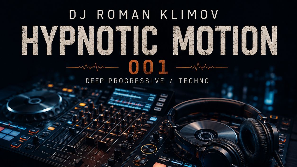 Dj Roman Klimov - HYPNOTIC MOTION 001 — Deep Progressive  Techno