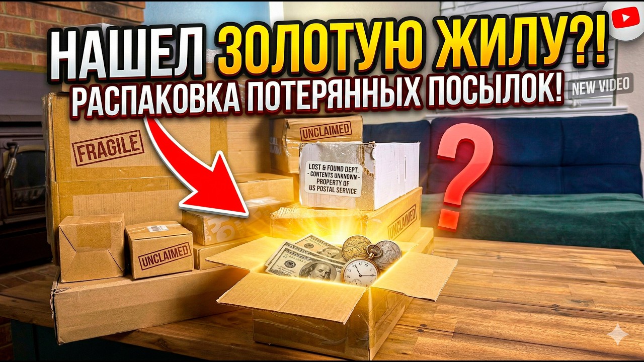 ПОТЕРЯННЫЕ ПОСЫЛКИ AMAZON. Что внутри?