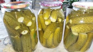 Маринованные огурцы без уксуса, но с пикантной остринкой.