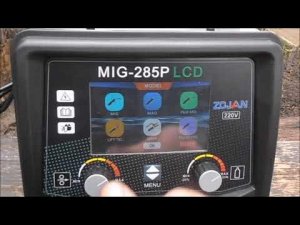 ZOJAN MIG-285P LCD двойной импульс 7 в 1