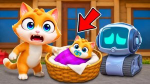КОТ И СПАРКИ СТАЛИ РОДИТЕЛЯМИ! (Я КОТ VR)