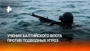 Балтфлот провел учения по борьбе с подводными угрозами в Калининградской области