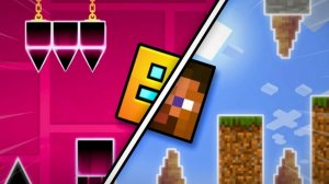 Время Майнкрафта (Level geometry dash a Minecraft)