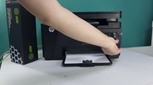 Надежное лазерное МФУ HP LaserJet Pro MFP M125ra б/у (3 в 1: принтер + сканер + копир).