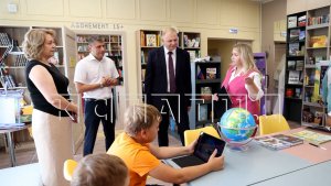 В посёлке Арья открылась новая модельная библиотека
