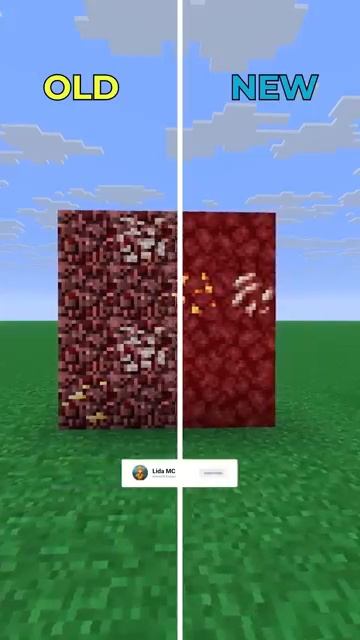 NEW VS OLD TEXTURES IN MINECRAFT #minecraft