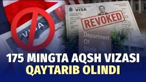 🍿 Tramp va Rubio 175 mingta tasdiqlangan vizalarni bekor qildi
