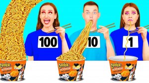 100 слоев еды #Сумасшедший вызов от BaRaDa Challenge