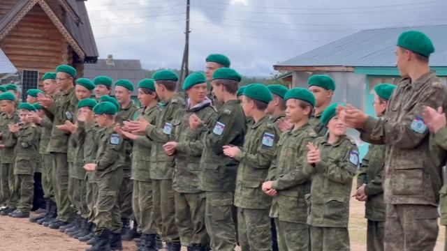 Торжественное закрытие 3-й смены лагеря 