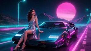 Racing Sunlight // Retrowave Rush 1985