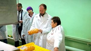 Глава Тверской области посетил предприятие по изготовлению хлебобулочных изделий