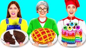 Кулинарный Челлендж# Я против Бабушки # Лайфхаки для родителей от Fun Challenge